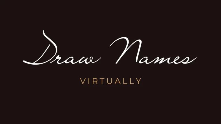 Draw Names Virtually